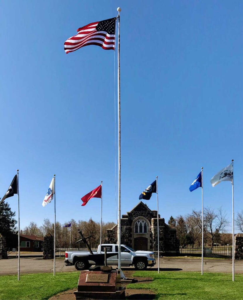 steel flagpoles commercial flag service duluth mn flag pole repair