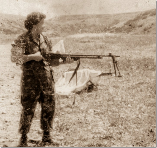 Before and after military photo restoration