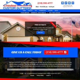 Arrowhead Custom Gutters Cleaning Installation Duluth Mn Arrowhead Custom Gutters Cleaning Installation Duluth Mn