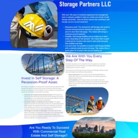 Storage Partners LLC Storage Partners LLC